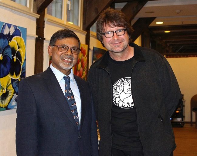 Mit Martin Cherian, D.I.G. Winsen e.V.